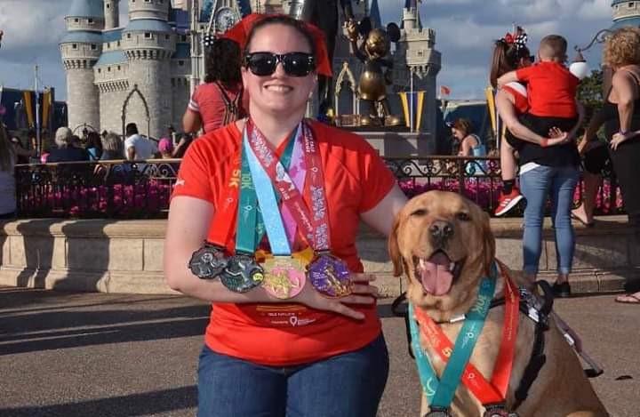 michelle, guide dog, jasper