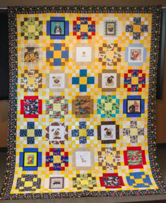 An image of the "Pictures of My Dog" Quilt