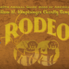 William w winpisinger charity banquet, logos, lasso, rodeo