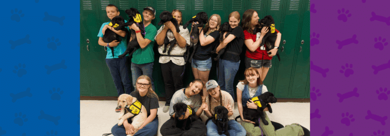 Puppy Power: 11 Students at Payson High School Begin Their Journey as Puppy Raisers