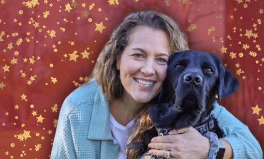 Veteran Kim & Service Dog, Jackson